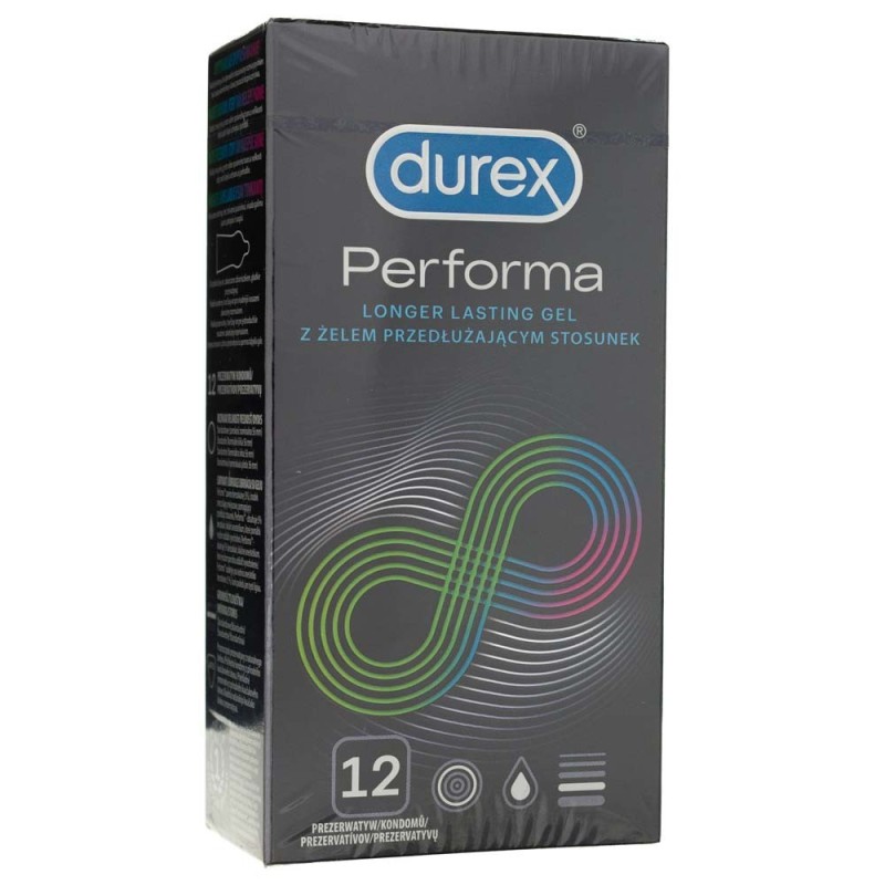 Durex prezerwatywy Performa - 12 sztuk
