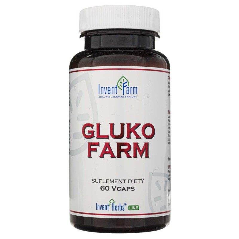 Invent Farm Gluko Farm - 60 kapsułek
