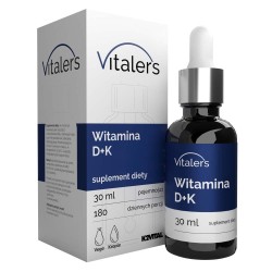 Vitaler's Witamina D3 2000 IU + K2-MK7 75 mcg krople - 30 ml