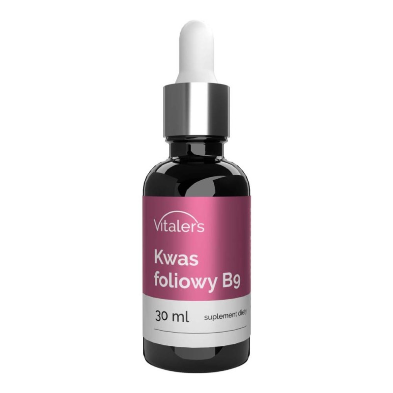 Vitaler's Kwas Foliowy (Witamina B9) 400 Mcg Krople 30 Ml