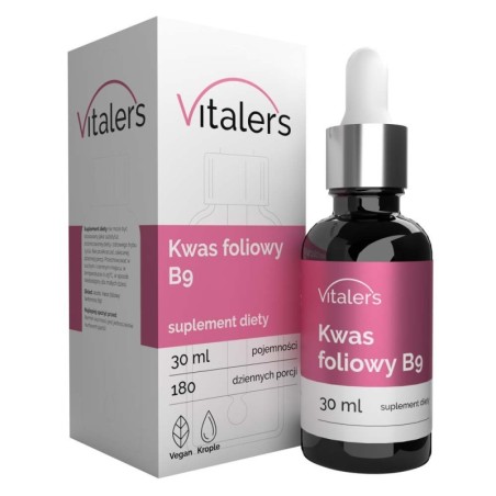 Vitaler's Kwas foliowy (Witamina B9) 400 mcg krople - 30 ml