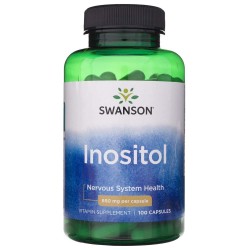Swanson Inozytol 650 mg - 100 kapsułek