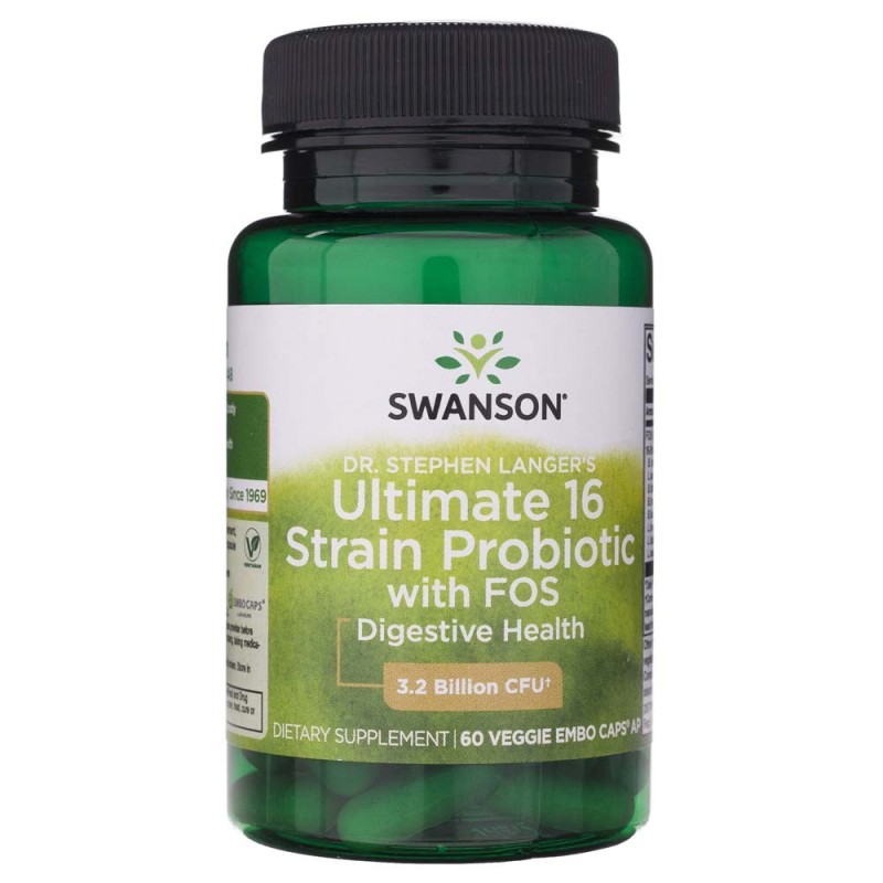 Swanson Ultimate 16 Strain Probiotic - 60 kapsułek