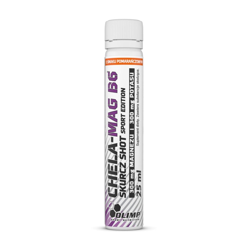 Olimp Chela-Mag B6® Skurcz Shot Sport Edition (smak pomarańczowy) - 25 ml (1 ampułka)