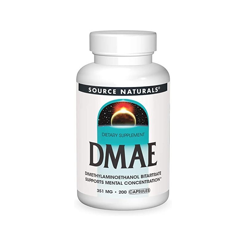 Source Naturals DMAE 351 mg - 200 tabletek