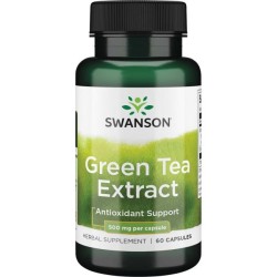 Swanson Green Tea Extract 500 mg - 60 kapsułek