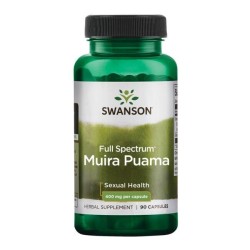 Swanson Muira Puama 400 mg - 90 kapsułek