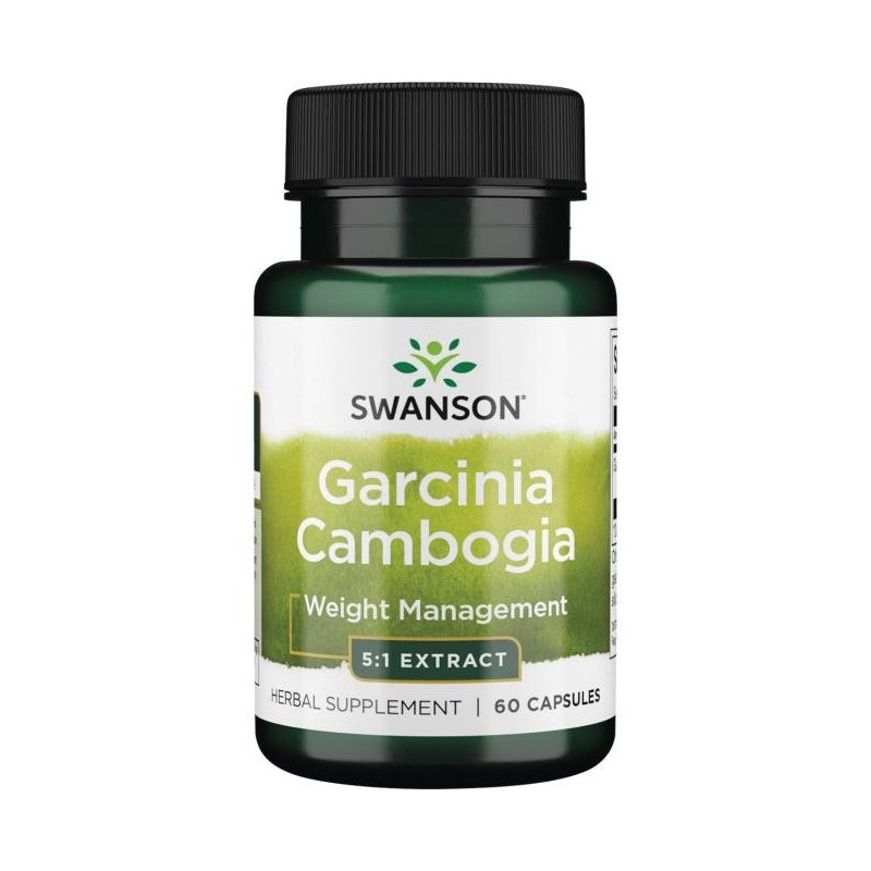 Swanson Garcinia Cambogia 80 mg - 60 kapsułek
