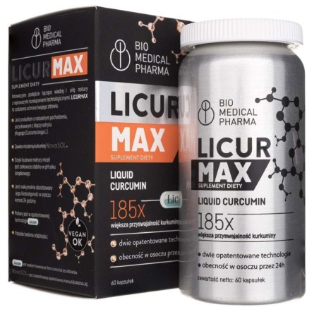Bio Medical Pharma Licur Max - 60 kapsułek