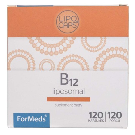 Formeds Lipocaps B12 - 120 kapsułek