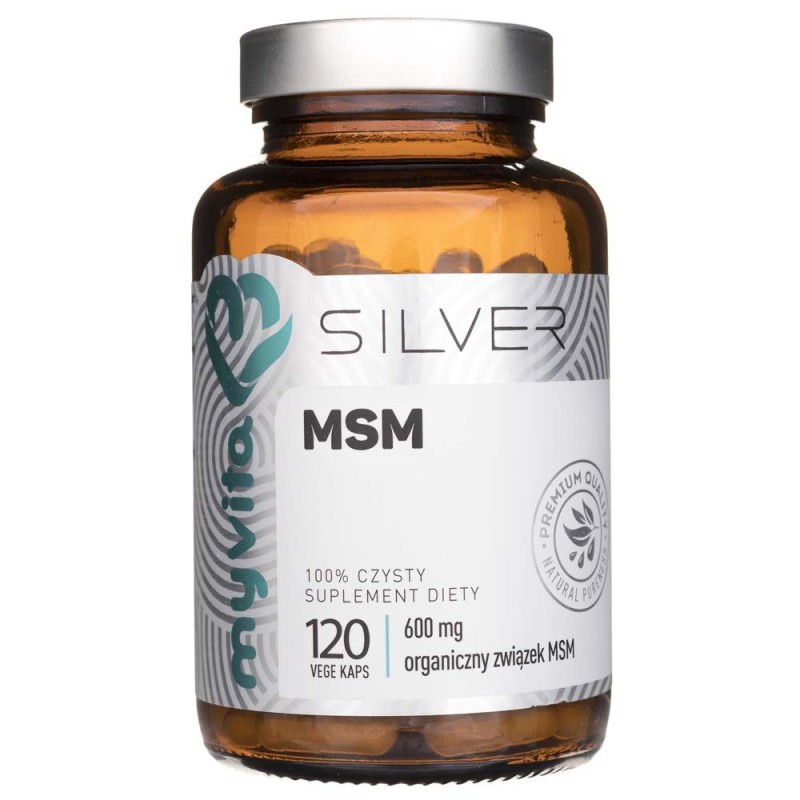 MyVita Silver MSM 600 mg - 120 kapsułek
