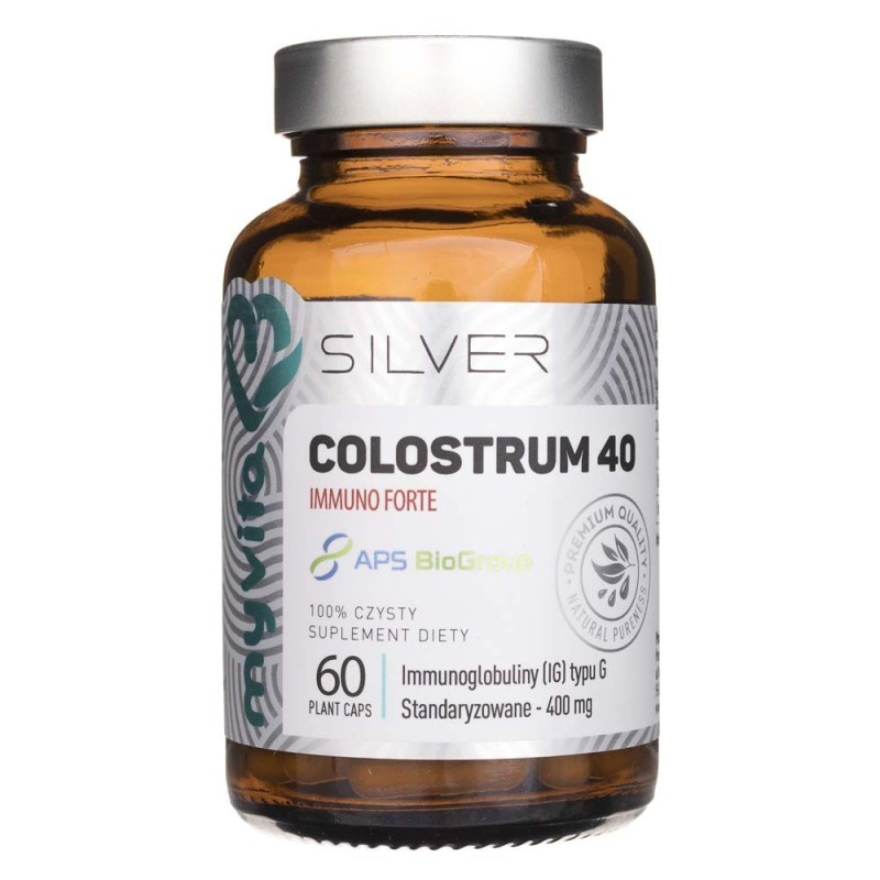 MyVita Silver Colostrum 40 Immuno Forte - 60 kapsułek