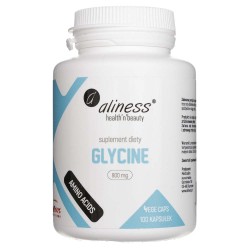 Aliness Glicyna 800 mg - 100 kapsułek