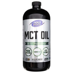 Now Foods Olej MCT w płynie bezzapachowy - 946 ml