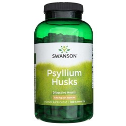 Swanson Psyllium Husks 610 mg - 300 kapsułek
