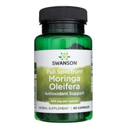 Swanson Full Spectrum Moringa Oleifera - 60 kapsułek