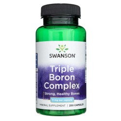 Swanson Triple Boron Complex 3 mg - 250 kapsułek