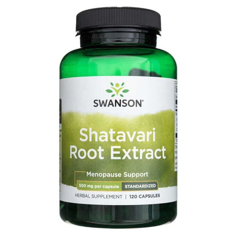 Swanson Shatavari 500 mg - 120 kapsułek