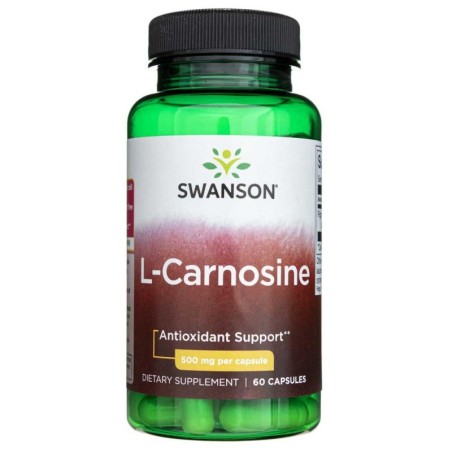 Swanson L-Karnozyna 500 mg - 60 kapsułek