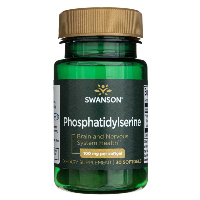 Swanson Fosfatydyloseryna (Phosphatidylserine) 100 mg - 30 kapsułek