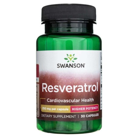 Swanson Resveratrol 250 mg - 30 kapsułek