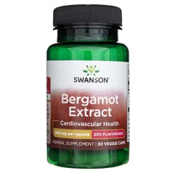 Swanson Bergamota ekstrakt 500 mg - 30 kapsułek