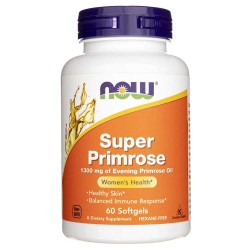 Now Foods Super Primrose 1300 mg - 60 kapsułek