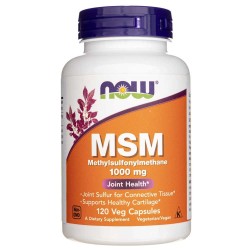 Now Foods MSM 1000 mg - 120 kapsułek