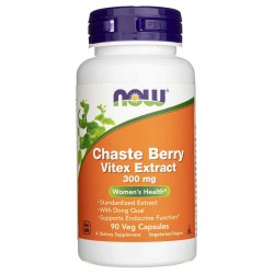 Now Foods Niepokalanek (Chaste Berry Vitex) 300 mg - 90 kapsułek