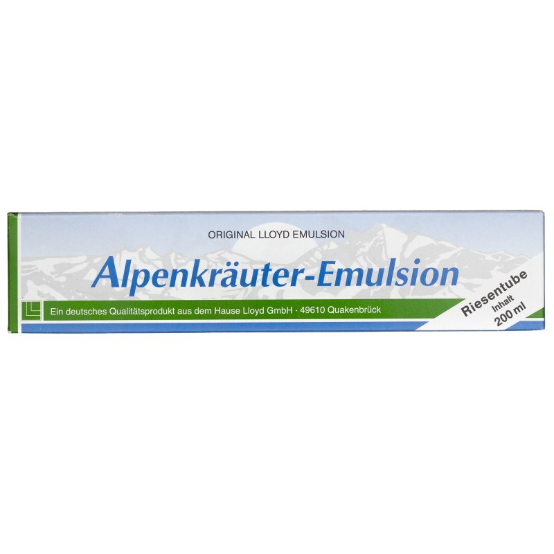 LLoyd Alpenkrauter emulsja alpejska zielona - 200 ml