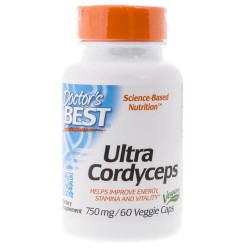 Doctor's Best Ultra Cordyceps 750 mg - 60 kapsułek