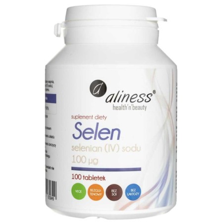Aliness Selen selenian (IV) sodu 100 µg - 100 tabletek