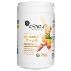 Aliness Witamina C 1000 mg Buforowana Plus proszek - 250 g