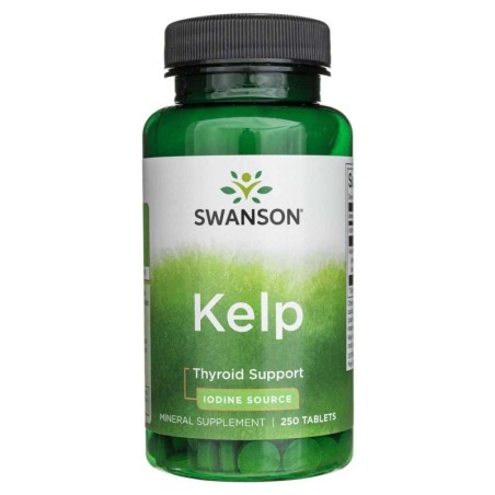 Swanson Kelp (Jod) 225 mcg - 250 tabletek