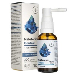 Aura Herbals Melatonina Control + ekstrakt z melisy - 30 ml