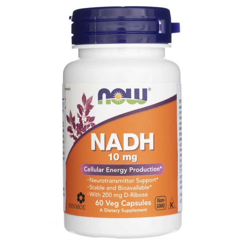 Now Foods NADH 10 mg - 60 kapsułek