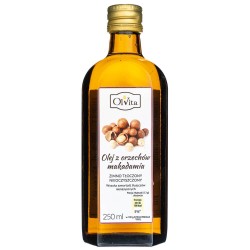 Olvita Olej z orzechów macadamia zimnotłoczony nieoczyszczony - 250 ml