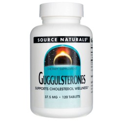 Source Naturals Guggulsterony 37,5 mg - 120 tabletek