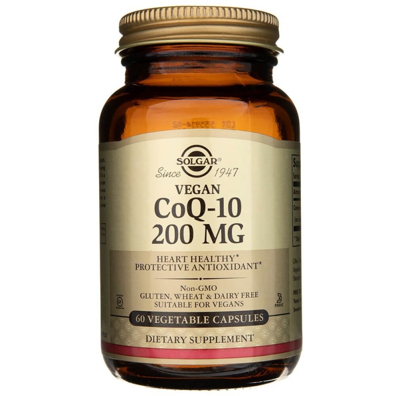 Solgar Wegański Koenzym Q10 200 mg - 60 kapsułek