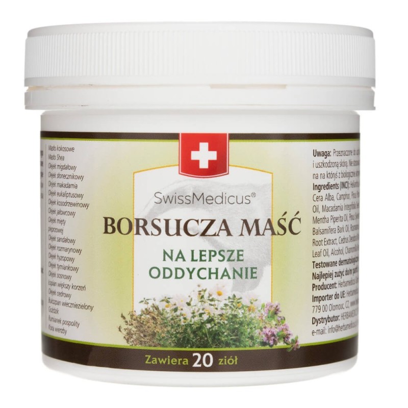Herbamedicus Borsucza maść - 125 ml