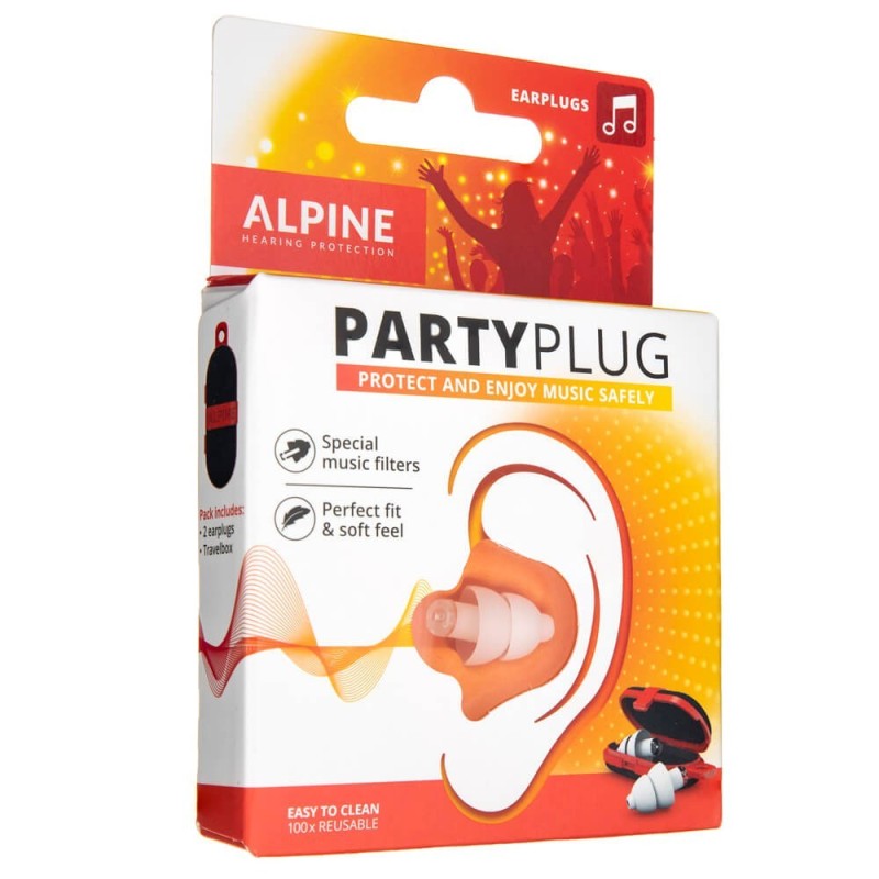 Alpine PartyPlug białe zatyczki do uszu