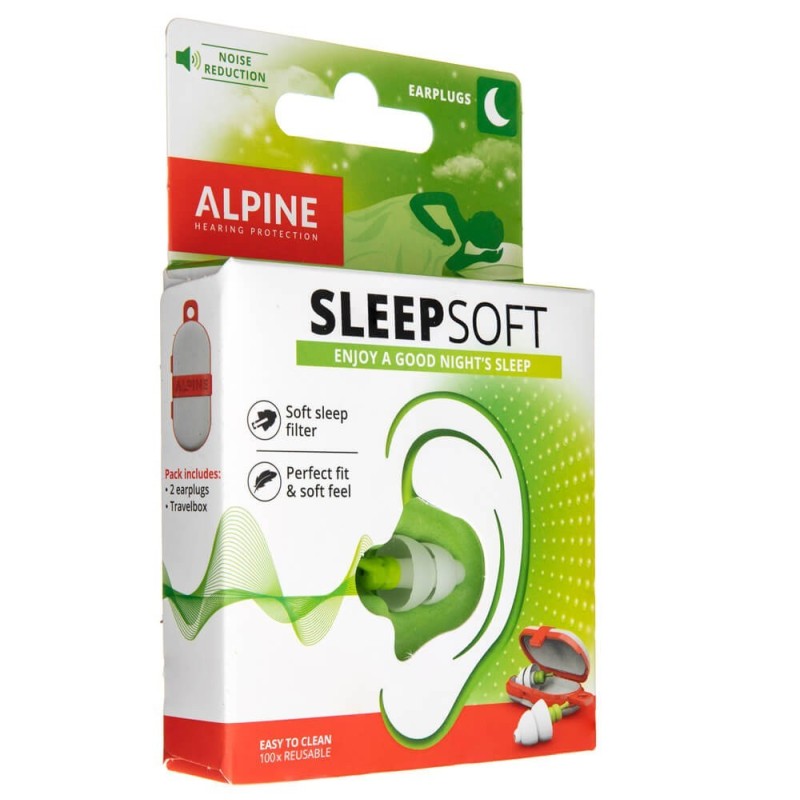 Alpine SleepSoft zatyczki do uszu do spania