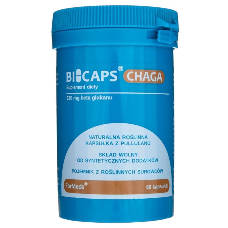 Formeds Bicaps Chaga - 60 kapsułek