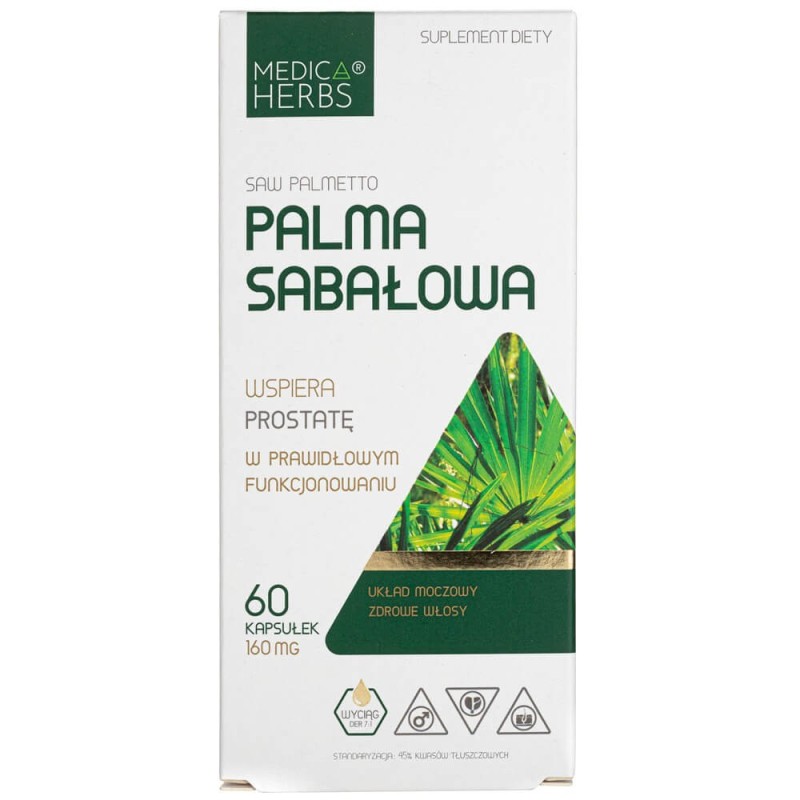 Medica Herbs Palma Sabałowa 160 mg - 60 kapsułek