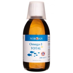 Norsan Omega-3 Total o smaku cytrynowym - 200 ml