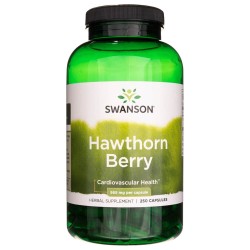 Swanson Głóg Owoce (Hawthorn Berries) 565 mg - 250 kapsułek