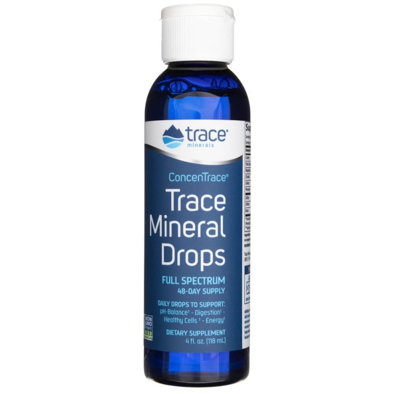 Trace Minerals Research ConcenTrace Trace Mineral Drops - 118 ml