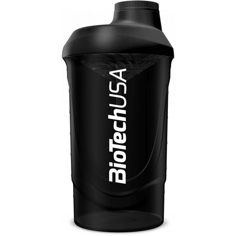 BioTechUSA Shaker Wave Czarny - 600 ml
