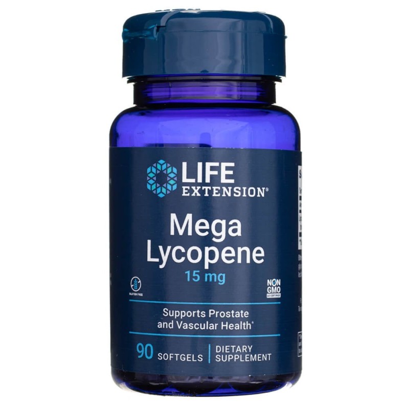 Life Extension Mega Likopen 15 mg - 90 kapsułek
