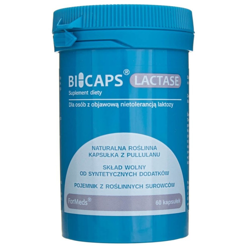Formeds Bicaps Lactase - 60 kapsułek